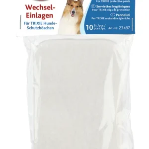 Sparpaket 2 x Trixie Wechseleinlagen für Schutzhöschen Hunde Hygiene Läufigkeit M Neu Im Sortiment